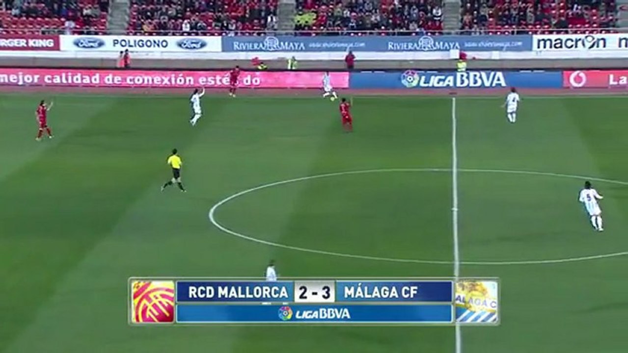 Mallorca 2 Málaga 3