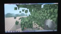 Minecraft Walk-through Chapter 32, with zombies and skeletons and creepers