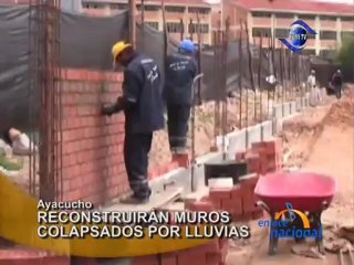 Ayacucho Reconstruiran sede de Instituto Regional de Cultura danado por las lluvias