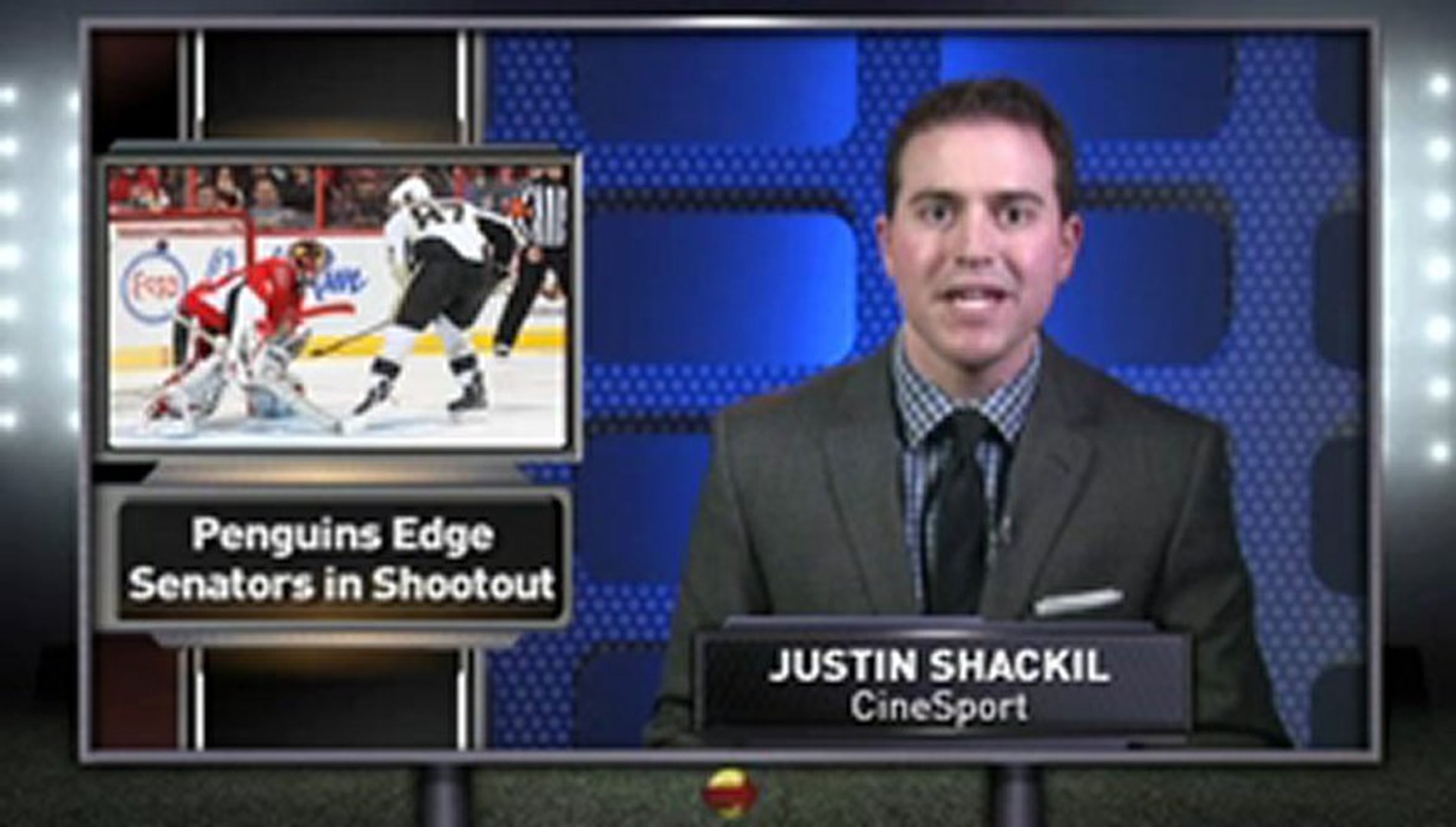 ⁣Neal, Penguins Edge Senators in Shootout