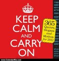Calendar Review: Keep Calm and Carry On 2012 Calendar (Page a Day Calendar) by Workman Publishing