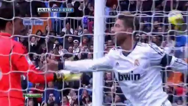 Футбол. Чемпионат Испании. 21 тур. Реал (Мадрид)-Хетафе. 2 тайм (27.01.2013)