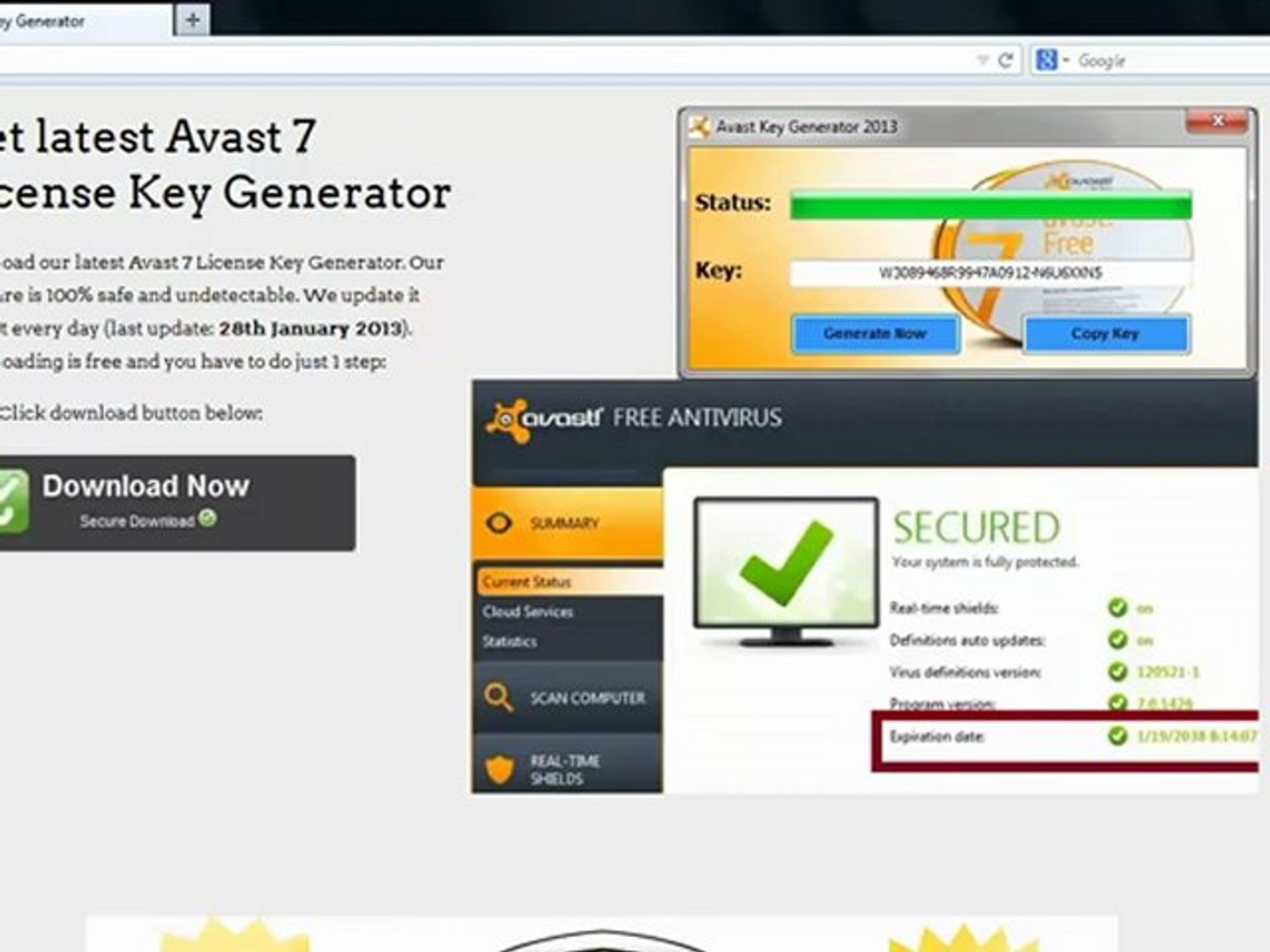 avast internet security 7 license key - avast free download - video  Dailymotion
