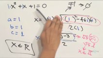 Cantidad de soluciones de una ecuación cuadrática (1)