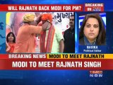 Will Rajnath back Narendra Modi for PM?