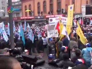 Zonguldak'ta büyük yürüyüş