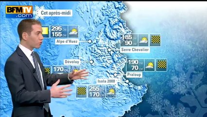 Le météo des Neiges du lundi 28 janvier