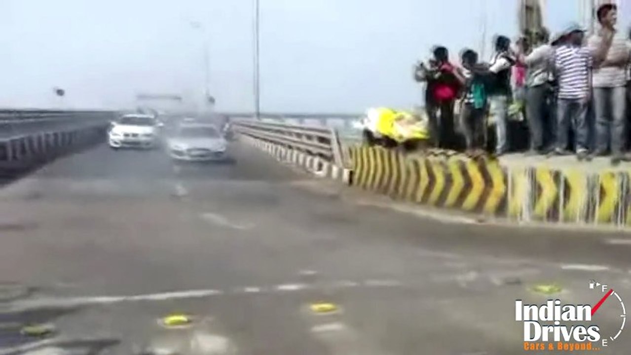 Audi R8 Catches Fire | 2013 Parx Supercar Rally