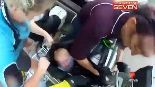 Un enfant sauvé des inondations en Australie