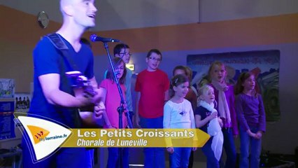 Aldebert chante avec la chorale de Lunéville