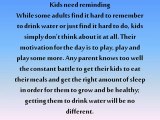 Keeping Kids Hydrated