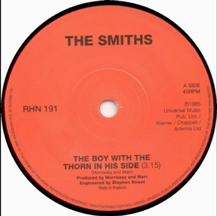 the smiths - the boy with the thorn in his side