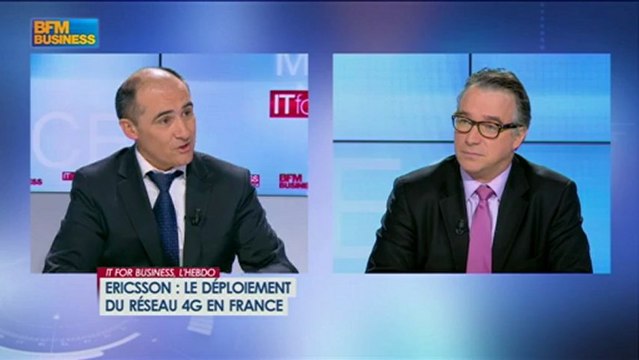 Ericsson : Le déploiement du réseau 4G en France - 26 janvier - IT for business l'hebdo 1/4
