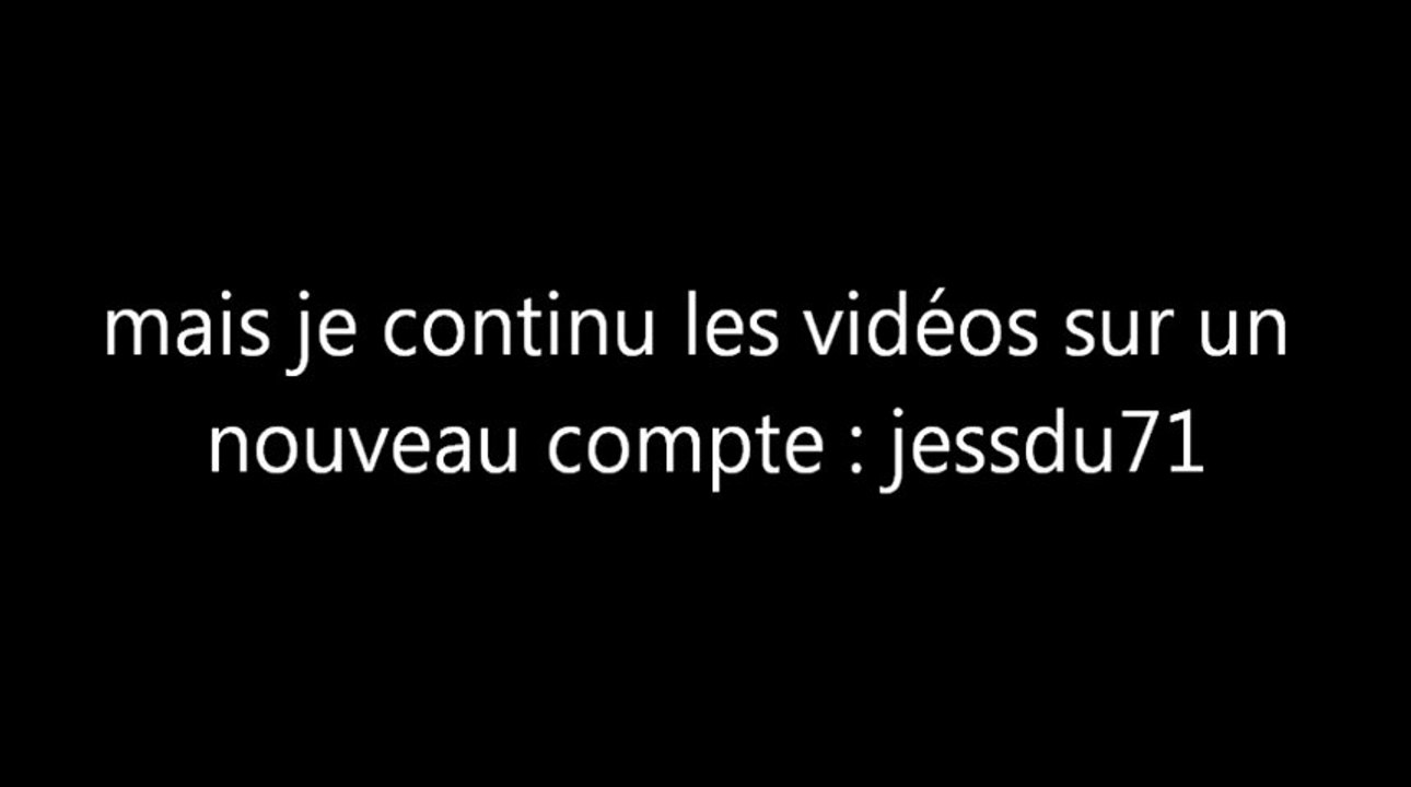 Ma derniere vidéo sur ce compte