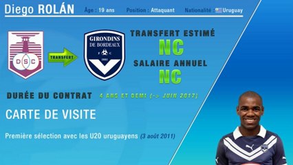 Officiel : Bordeaux enrôle Diego Rolán !