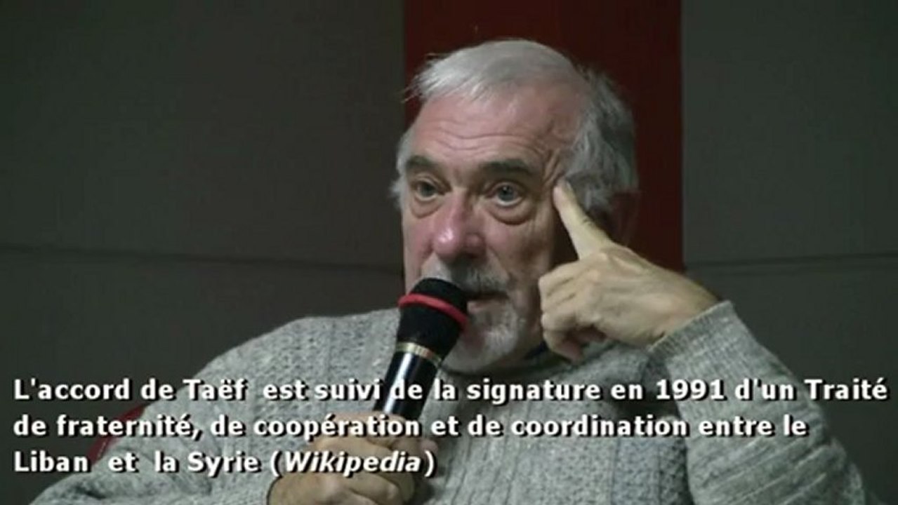 Conférence de Jean Barrot sur la Syrie le 18 janvier 2013  2/2