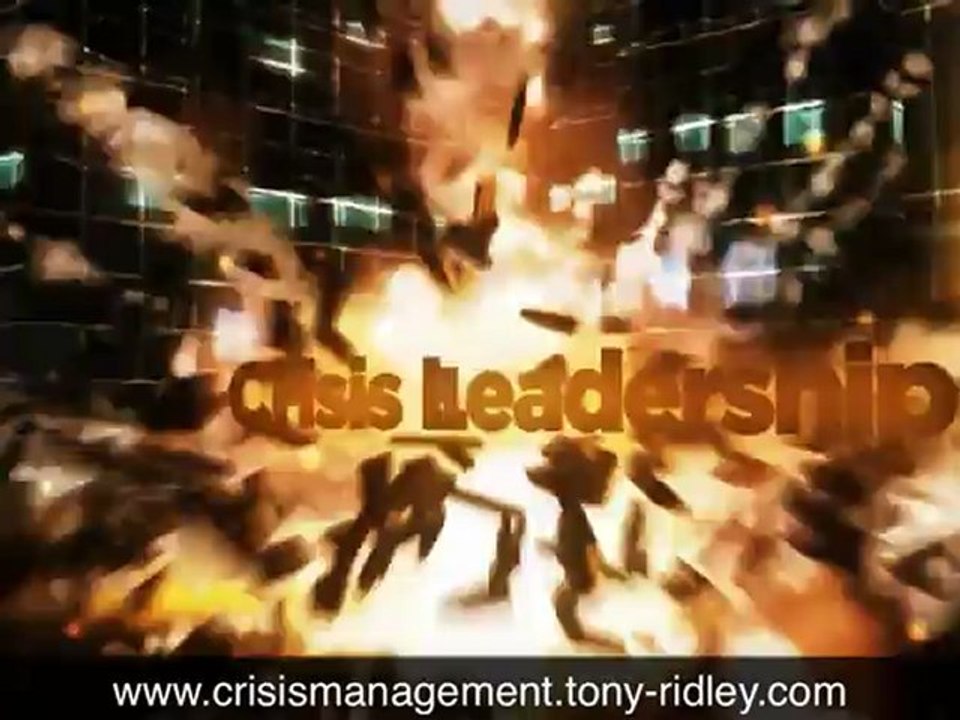Crisis management and leadership video training: Lesson 9