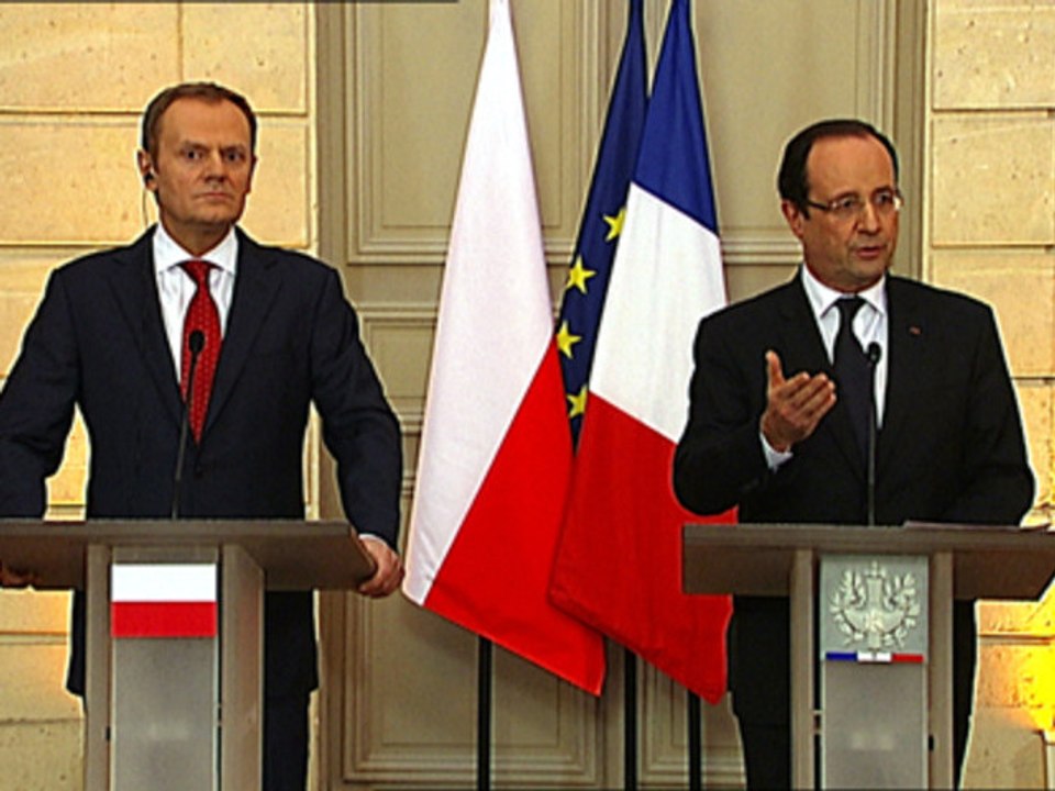 Conférence de presse avec M. Donald TUSK, Premier ministre de la République de Pologne