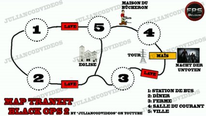 ★MAP TRANZIT ★ZOMBIE BLACK OPS 2 ★LES ENDROITS SECRETS ★