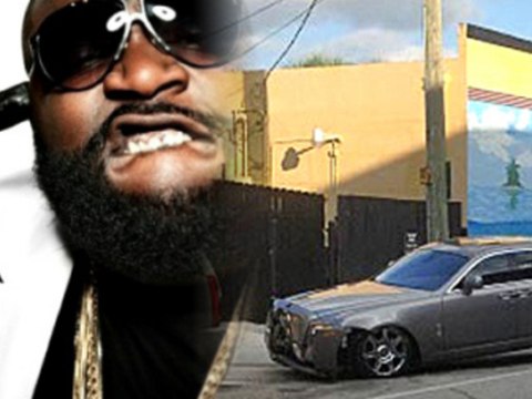 Rick Ross Crashes Rolls Royce After Gunman Opens Fire