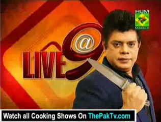 Live At 9 With Chef Gulzar - 28th January 2013 - Part 2