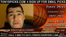 Chicago Bulls versus Charlotte Bobcats Pick Prediction NBA Pro Basketball Odds Preview 1-28-2013