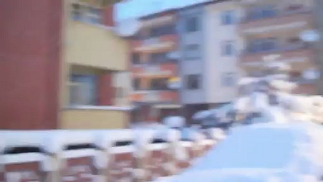 ÇAYCUMA CADDELERİ KARLI