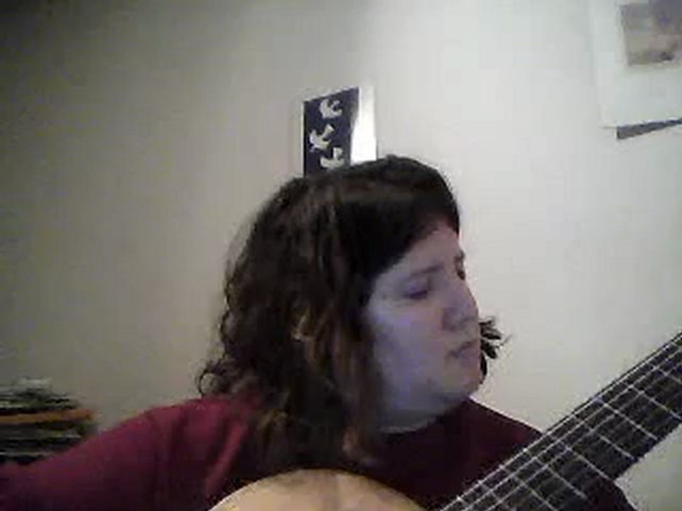 Petit solo de guitare improvisé