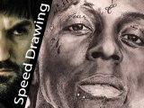 Lil Wayne SPEED DRAWING! Amazing tribute - 10 hours time lapse!