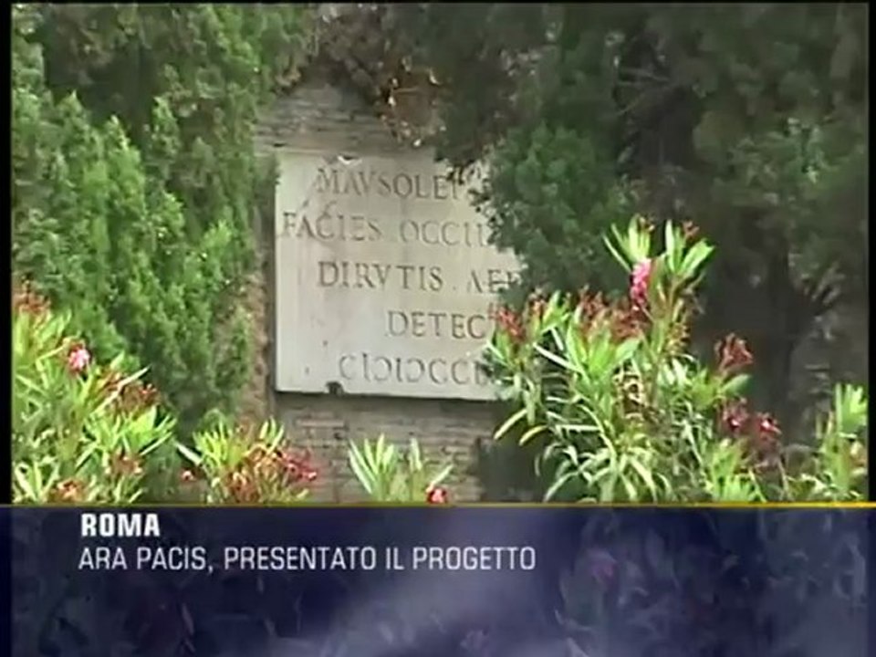 Ara Pacis, presentato il progetto