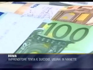 Imprenditore tenta il suicidio, usurai in manette
