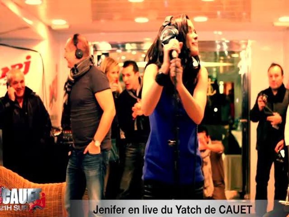 Jenifer en live sur le yatch de CAUET - C'Cauet sur NRJ