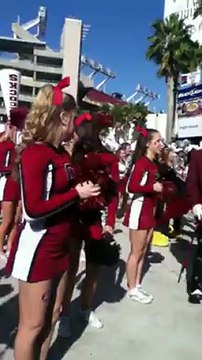 South Carolina Marching Band at Outback Bowl Tampa Fl