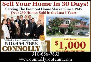 WWW.CONNOLLYREOTEAM.COM " FREMONT CA REAL ESTATE AGENT" WWW.CONNOLLYREOTEAM.COM"
