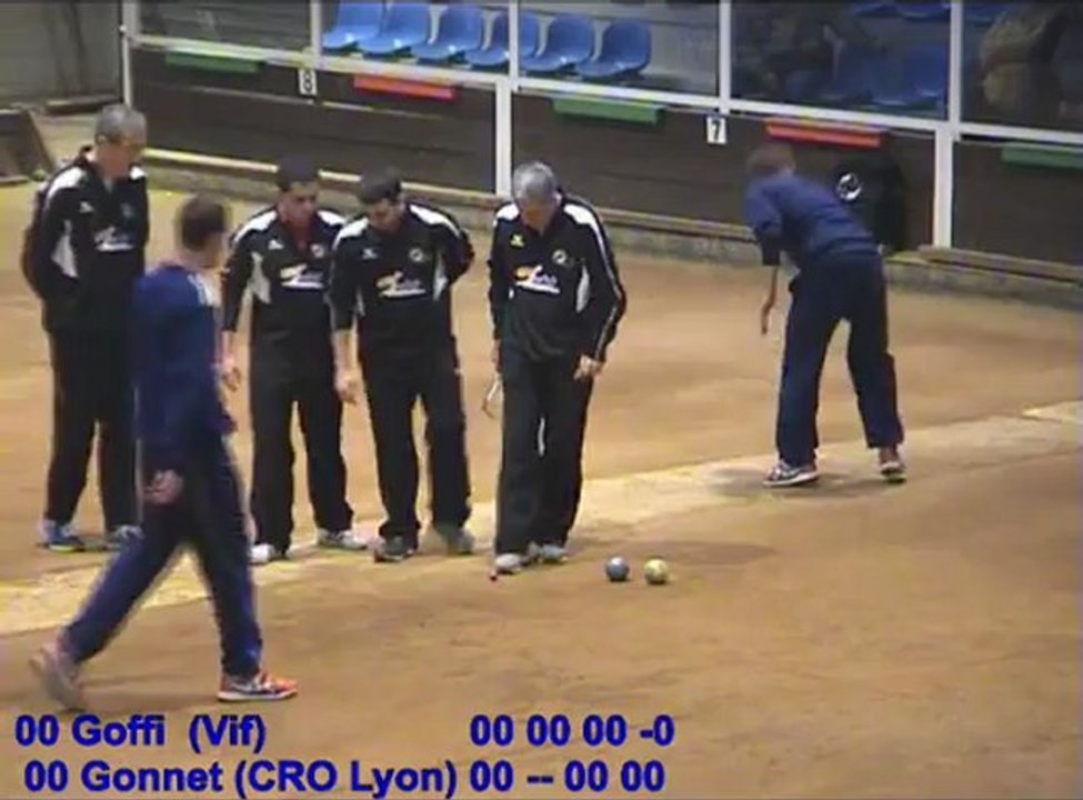 Mène 1, Super 16 Eybens, Sport-Boules, janvier 2013