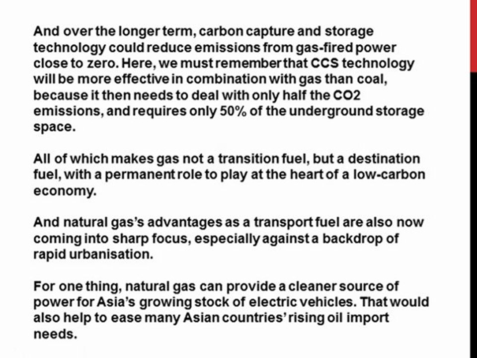 GLOBAL ASIA ENERGY-The natural gas revolution: transforming Asia's energy landscape