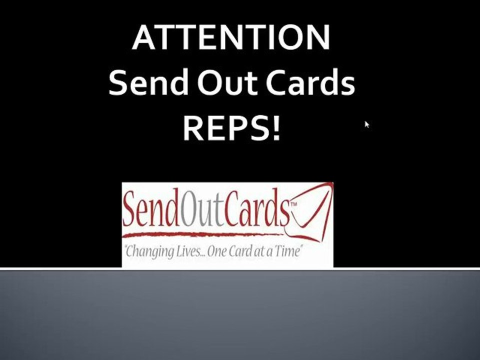 Send Out Cards Marketing Tips  - Lead Generation For Send Out Cards Reps
