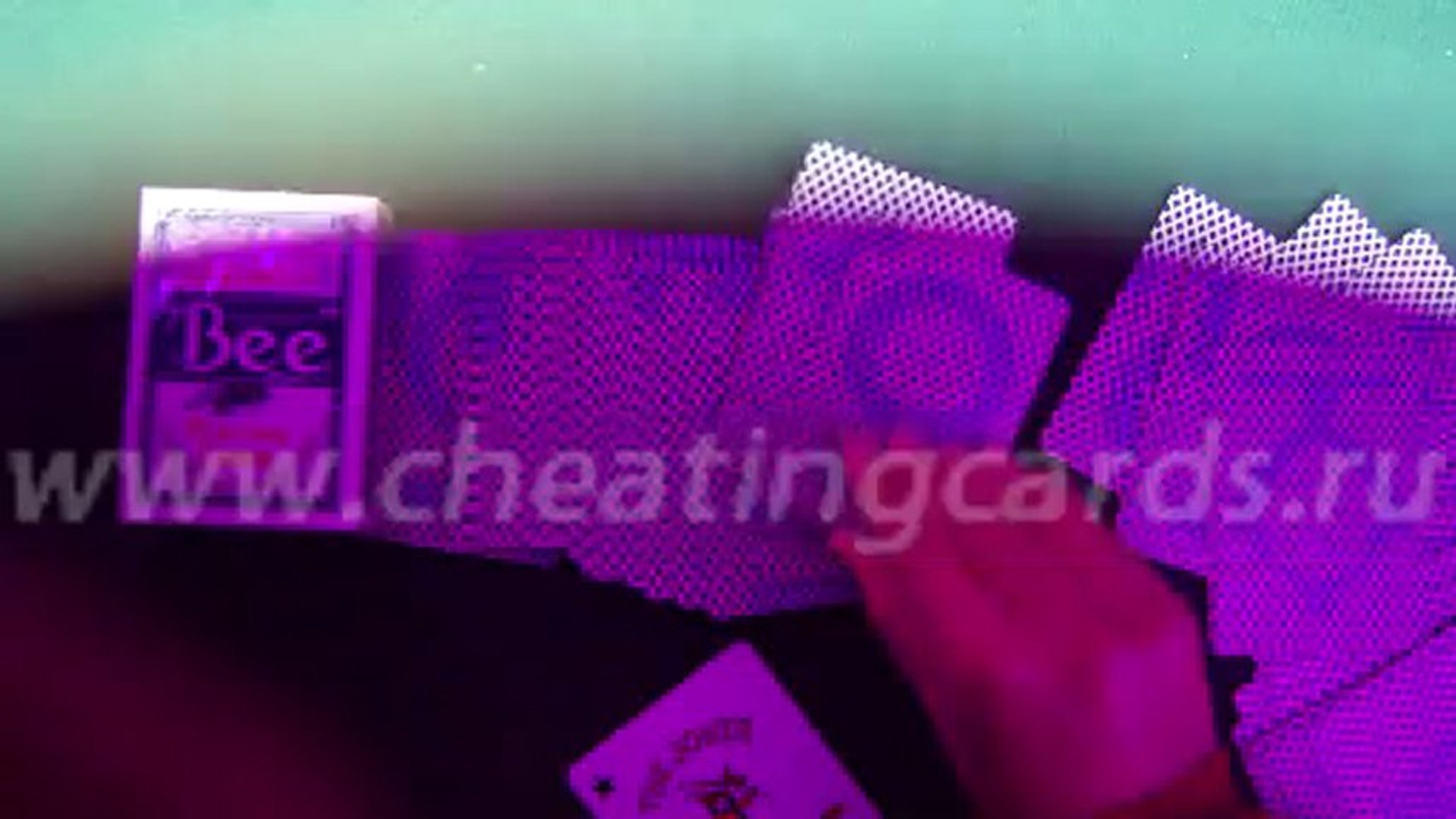 ⁣Bee-blue-cards- краплеными картами