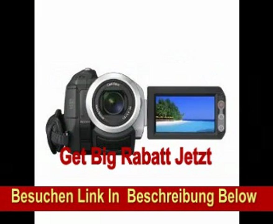 Sony HDR-HC7 E HD-Camcorder (miniDV, 10-fach opt. Zoom, 6,9 cm (2,7 Zoll) Display, Bildstabilisator, HDV 1080i)