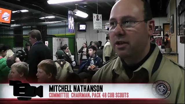 Cub Scouts Bat for Charity