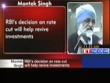 RBI's rate cut will help revive investments : Montek Singh