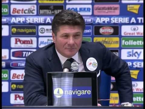 Napoli - Mazzarri dopo la vittoria con il Parma (28.01.13)