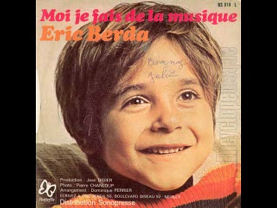 Eric Berda -Moi je fais de la musique (1972)
