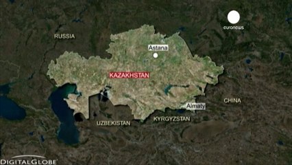 Kazakistan'da yine uçak düştü