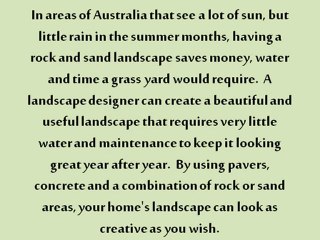 Landscaping that is Attractive and Saves Water