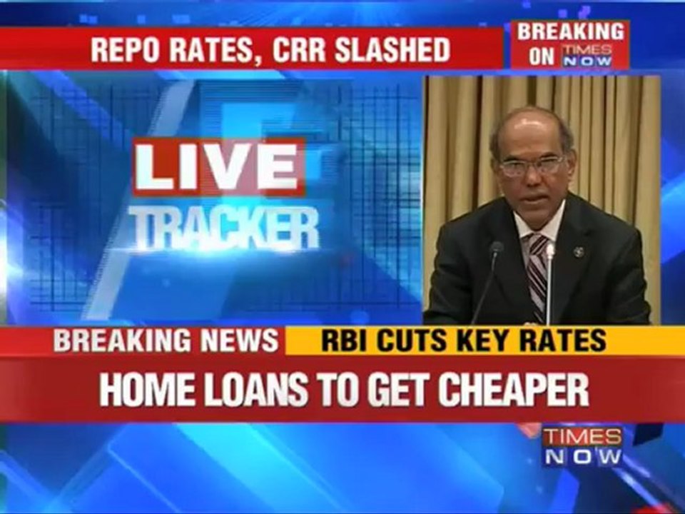 RBI cuts policy rates by 0.25 percent.