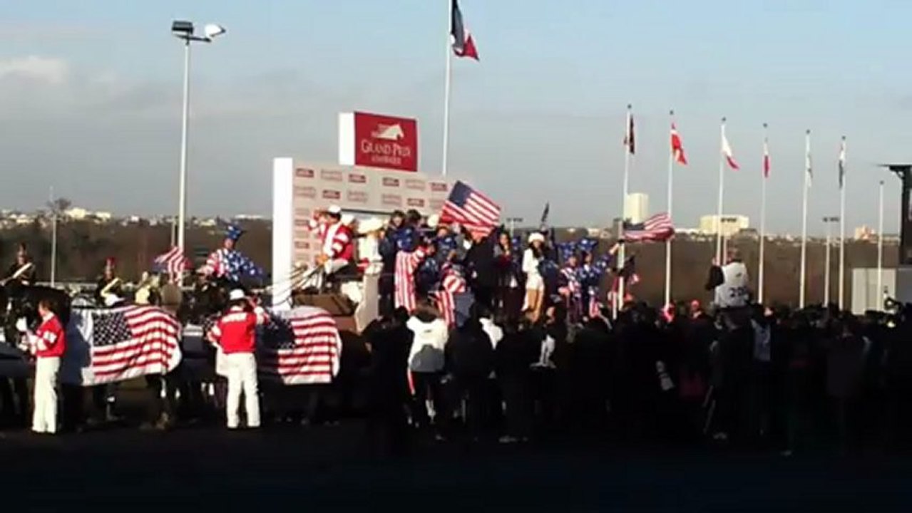 The race - Grand Prix d'Amerique 2013 - Hippodrome Paris-Vincennes - Be Leader