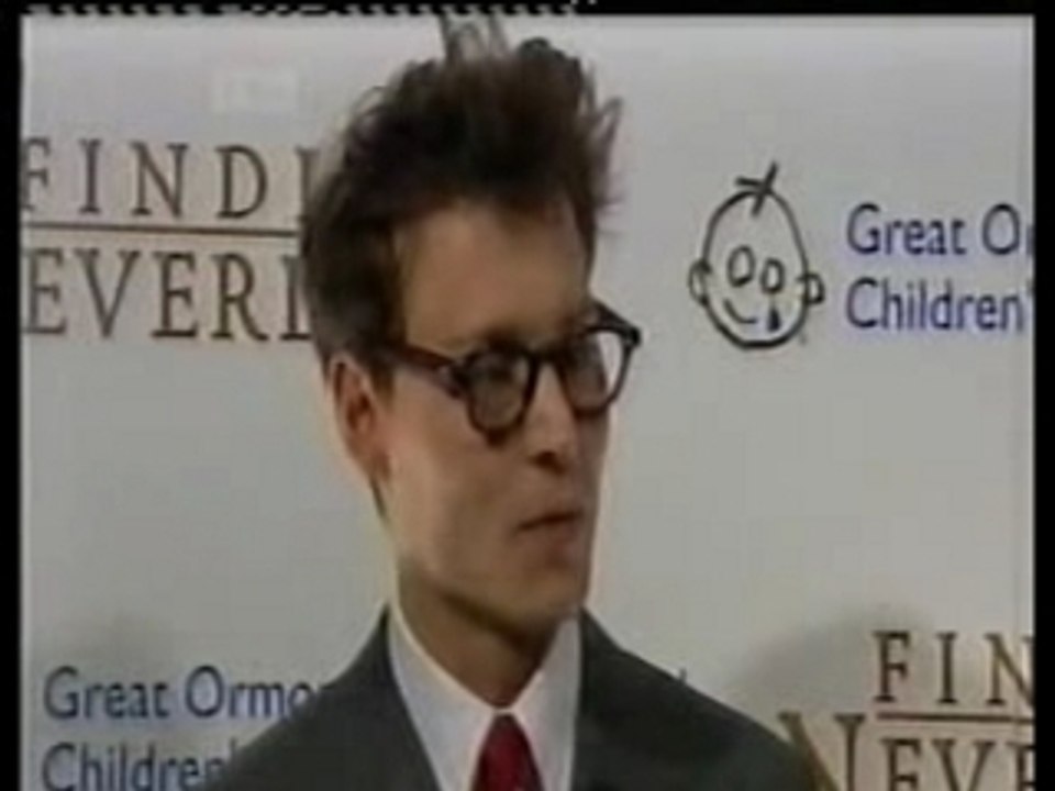 Johnny Depp - Neverland Avant-Première Londres