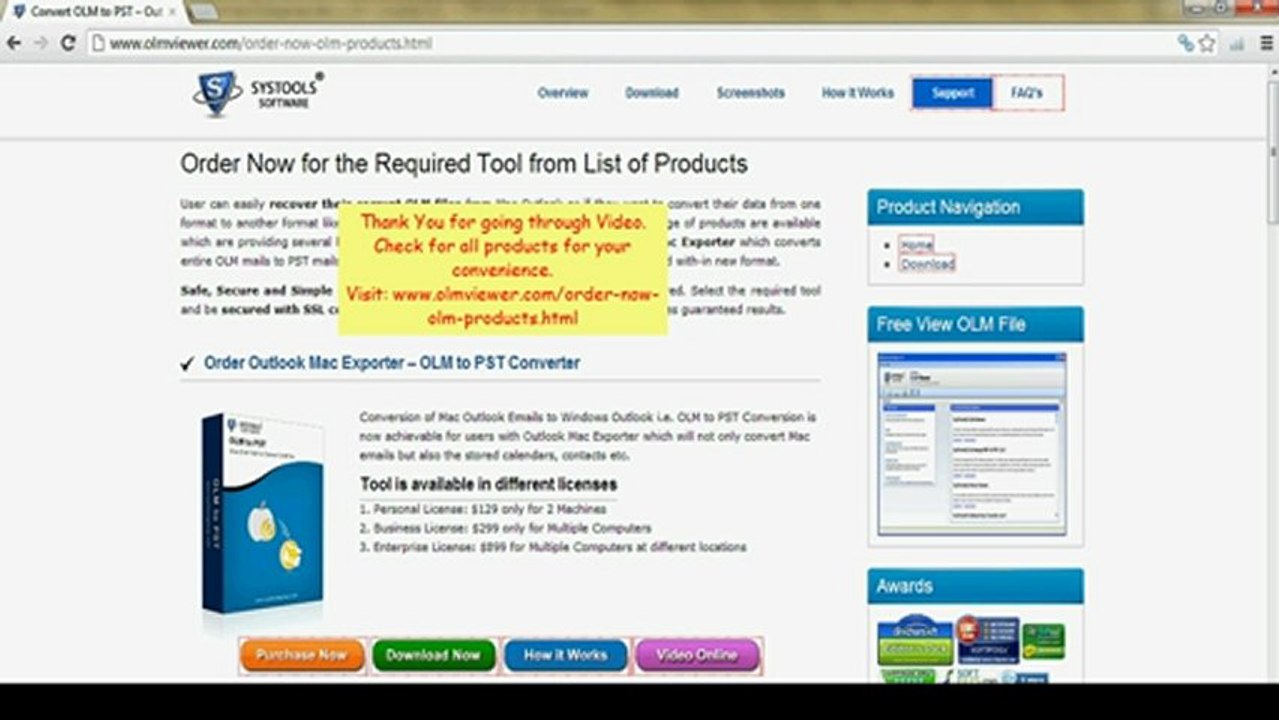 Convert OLM to PST - Ease With OLM Converter