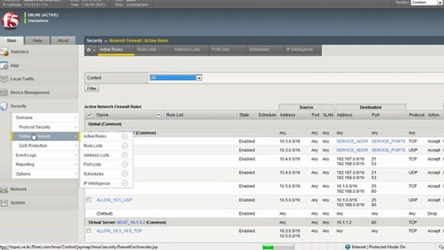 Inside Look - BIG-IP Advanced Firewall Manager